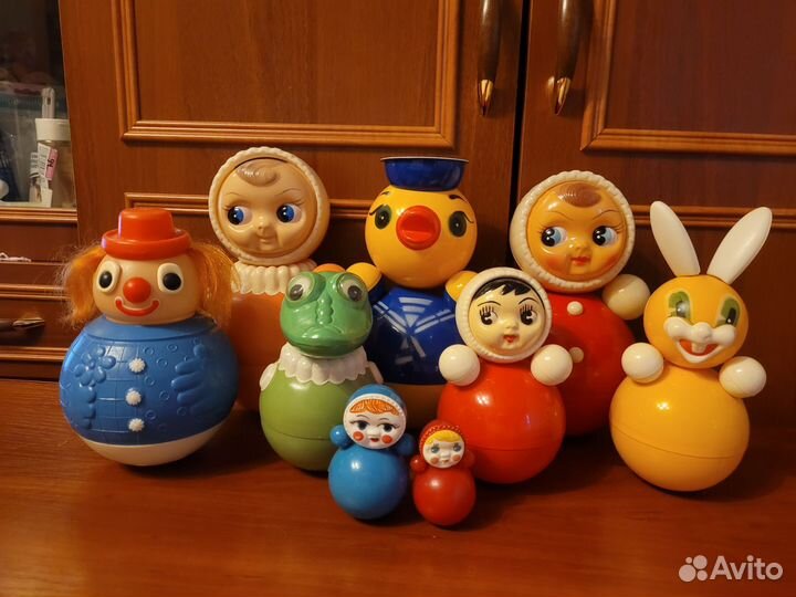Коллекция неваляшек СССР