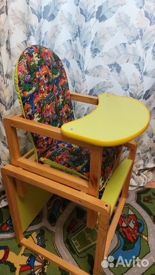 Стульчик для кормления трансформер