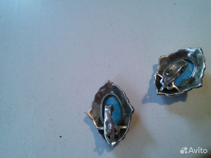 Серьги с браслетом