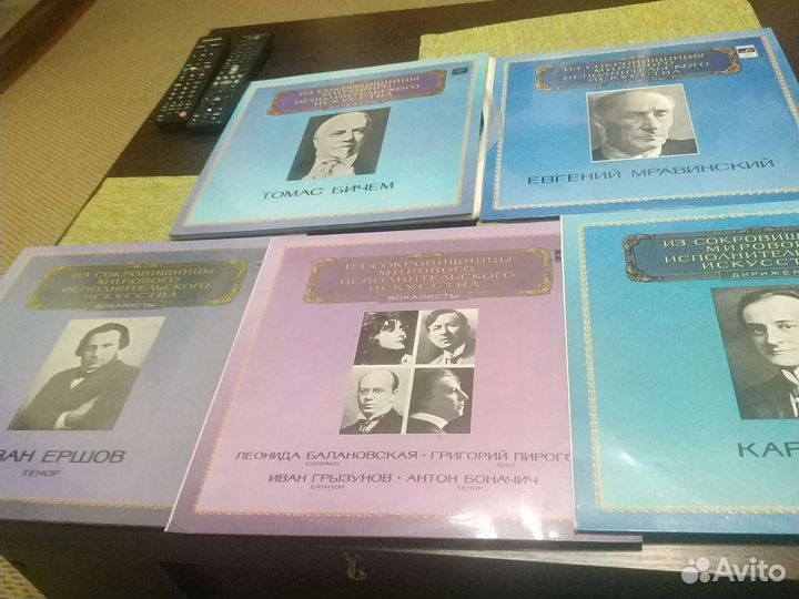 Виниловые пластинки СССР