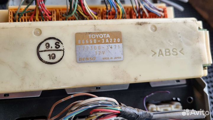 Блок управления климат контролем toyota crown