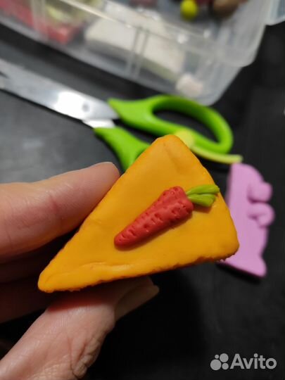 Тортик из полимерной глины