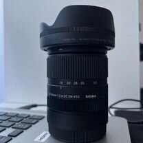 Объектив sony e sigma 18-50