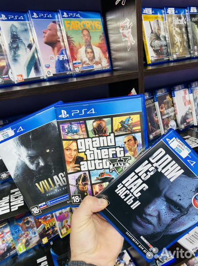 Диски Игры для playstation 4 PS5