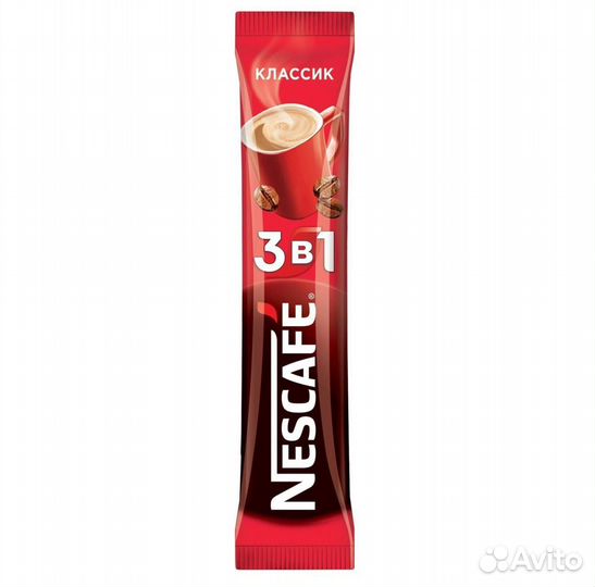Растворимый кофе Nescafe 3в1 Classic 16г Nestle