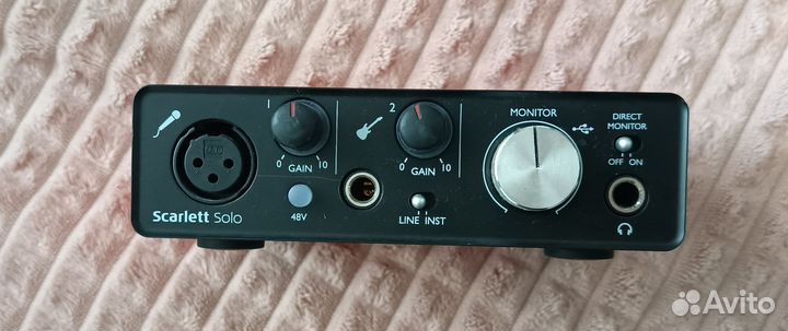 Focusrite scarlett solo 2nd gen