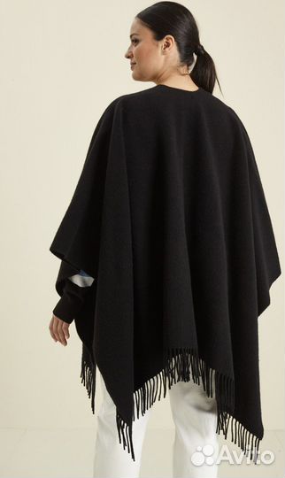 Пончо из шерсти Marina Rinaldi Elena Miro MR