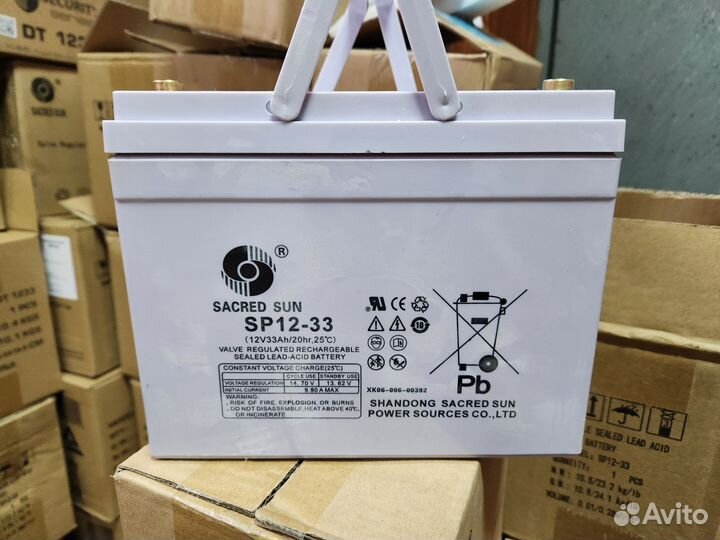 Аккумулятор Sacred Sun SP12-33 (12V / 33Ah)