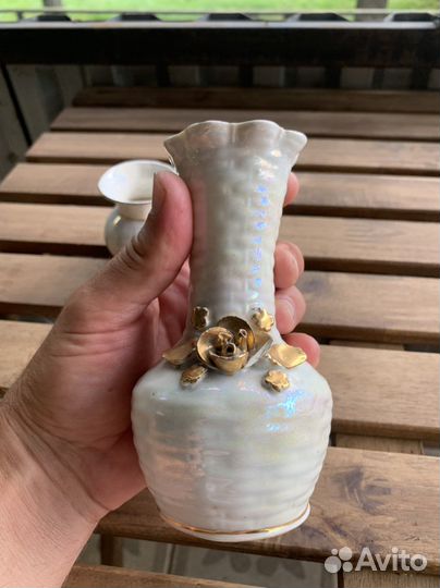 Фарфор ручной работы (гдр), позолота