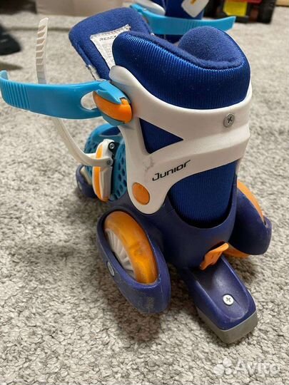 Роликовые коньки детские раздвижные