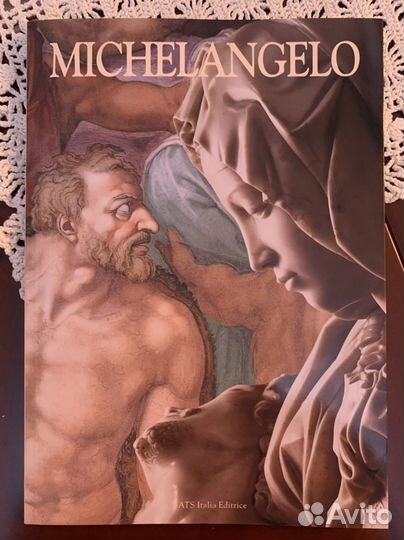 Альбом по искусству Michelangelo на английском