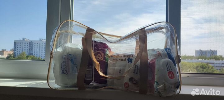 Готовая сумка в роддом