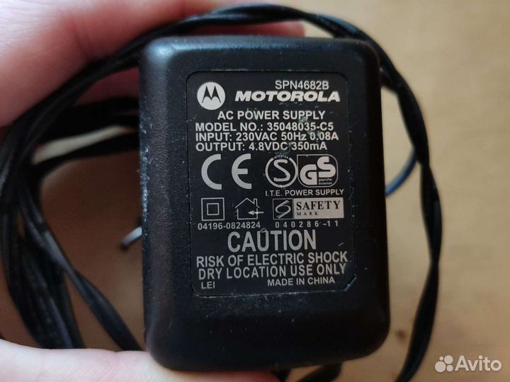 Блок питания 4,8v