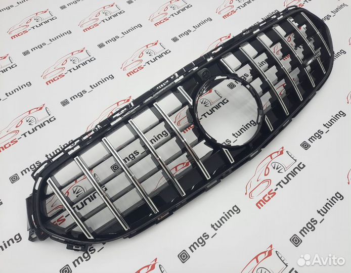 Решетка радиатора 213 рест. GT Chrome для не AMG