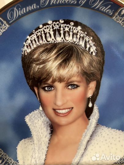 Тарелка фарфор винтаж от Франклина Минт