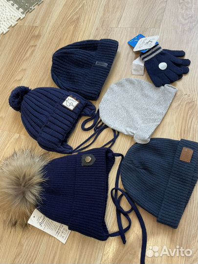 Шапка детская на мальчика