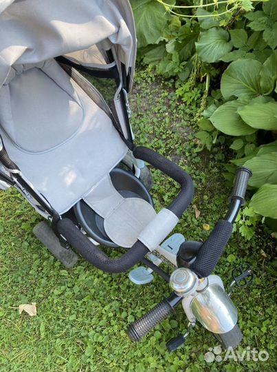 Детский велосипед с родительской ручкой