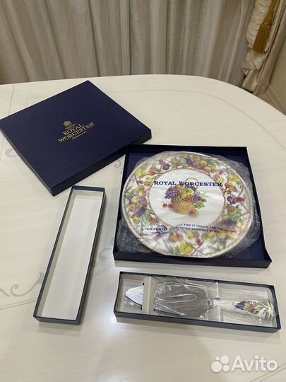 Блюдо, коддлер, лопатка. Royal Worcester. Англия