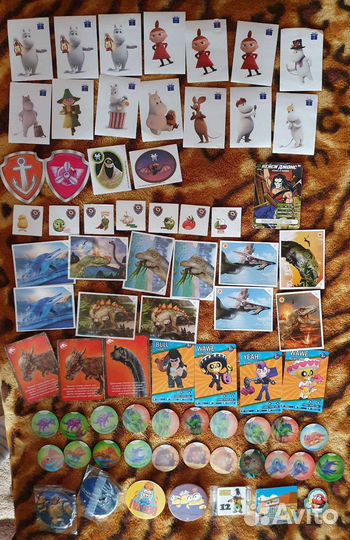 Киндер сюрприз вкладыши к игрушкам