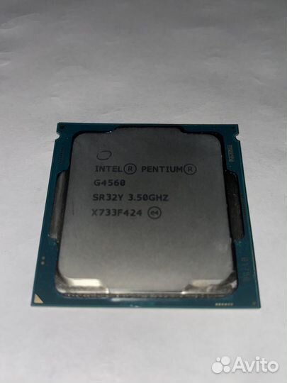 Процессор intel pentium G4560