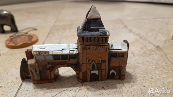 Рамка д/сем фото, глин., деревянные сувениры