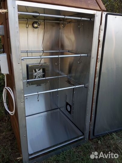 Коптильня с вентилятором сушки и конвекции