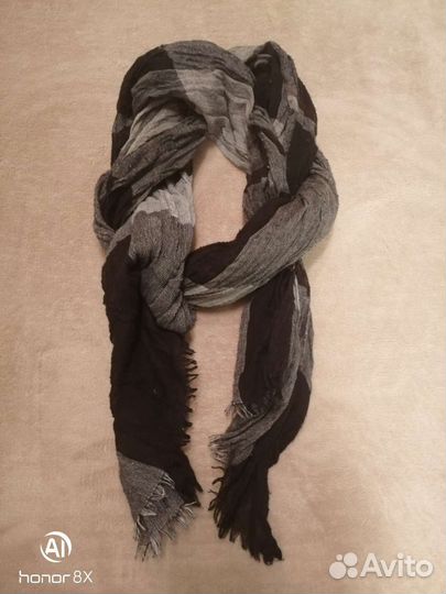 Мужской палантин, шарф