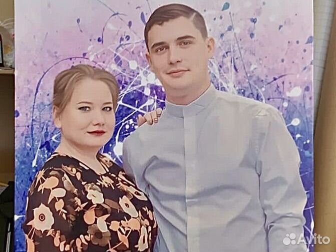 Портрет/Картина на холсте по фото на заказ в Уфе