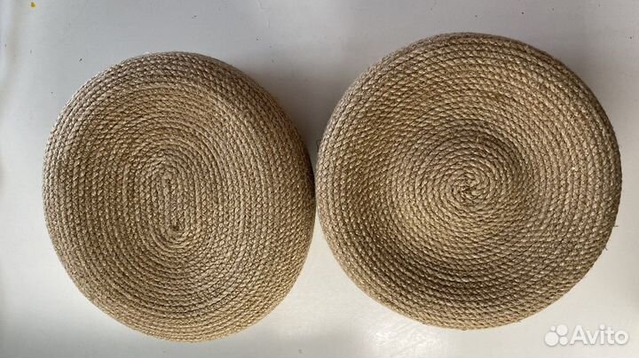 Корзина для хранения из джута