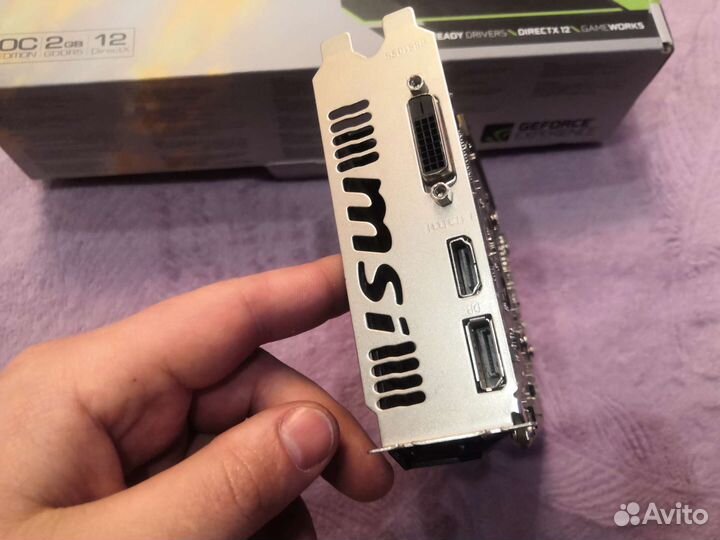 Видеокарта gtx 1050 2gb
