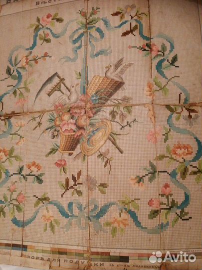 Схема вышивки 1897 года