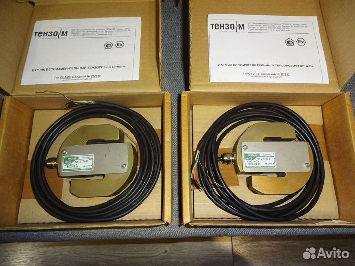 Тензодатчик С2-2-С3 (2т, 2мВ/В)