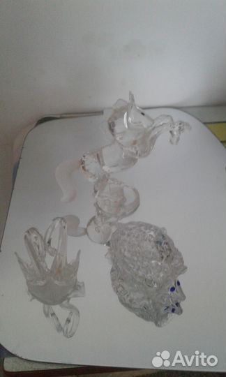 Хрустальные статуэтки