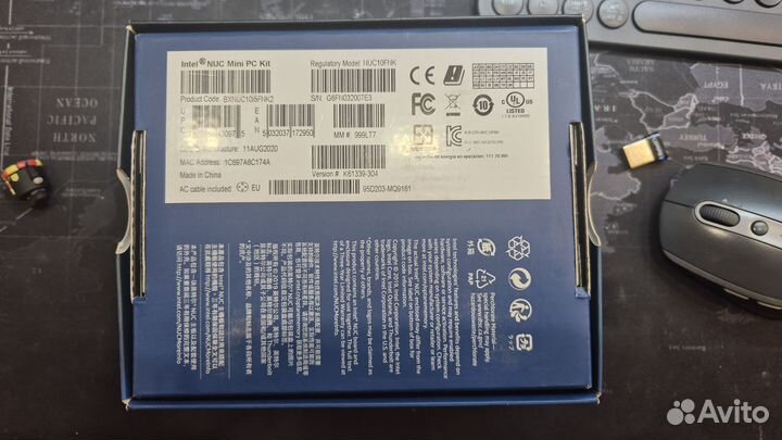 Мини пк Intеl nuс 10, nuс10i5fnк (bхnuс10i5fnk2)