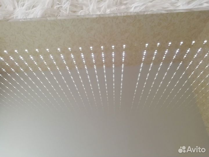 Зеркало венеция 120x75 с подсветкой эффект тоннеля