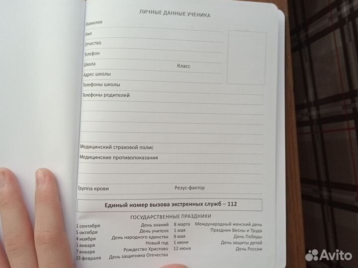 Дневник школьный