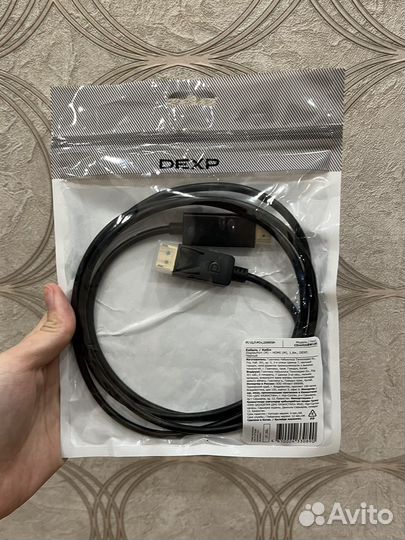 Кабель соединительный однонаправленный DP hdmi