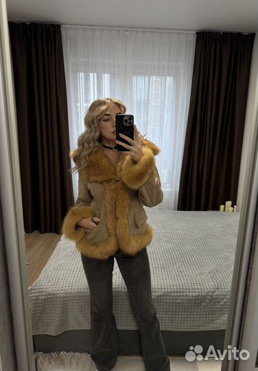 Дубленка натуральная женская