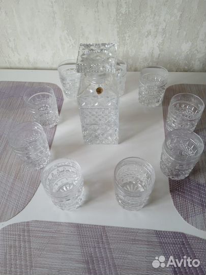 Штоф хрустальный Богемия