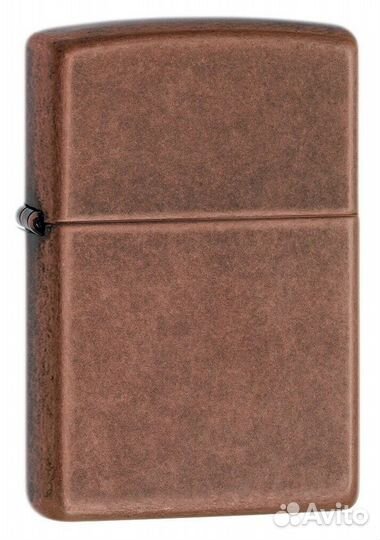 Зажигалка Zippo 201FB Antique Brass Оригинал Новая