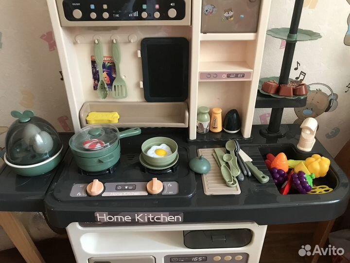 Детская кухня с предметами Home Kitchen