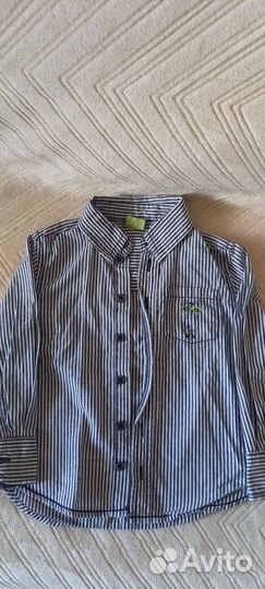 Рубашки детские на возраст 1-2 года