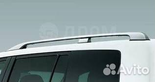 Рейлинги серебро Toyota land Cruiser 200. 2007-201