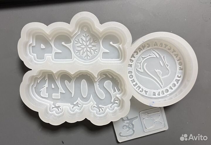 Силиконовый молд с драконом 2024