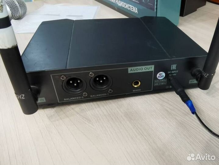 Микрофонная Радиосистема Volta U-2 Два Микрофона