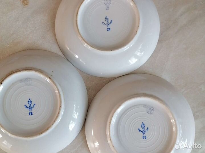 Чайные блюдца дфз Вербилки лимож