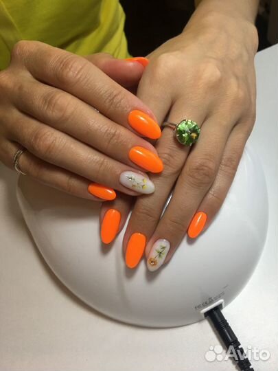 Маникюр и укрепление + покрытие