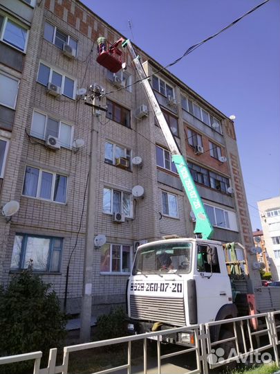 Услуги манипулятора, эвакуатора, вышки