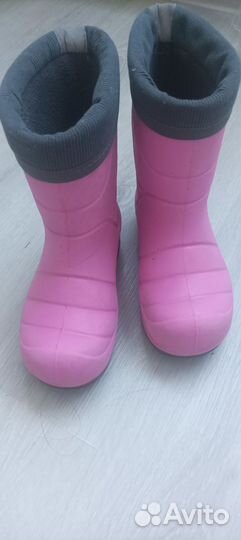 Сапоги демисезонные для девочки nordman