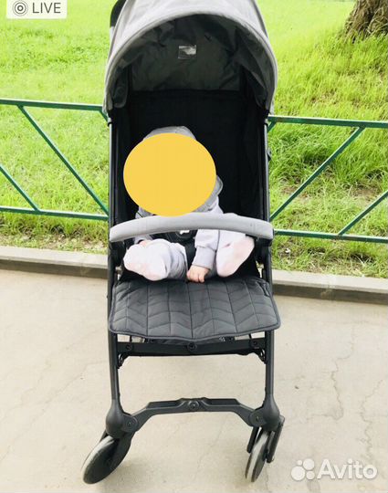Коляска Коляска прогулочная Britax B-Lite Steel се